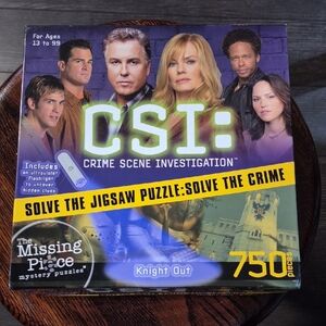 CSI: Crime Scene Investigation Jigsaw Puzzle